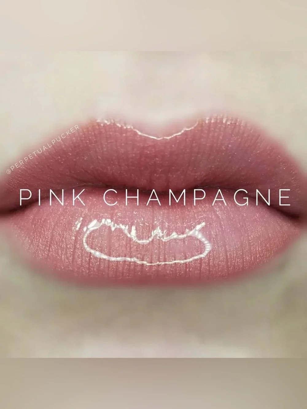Lipsense Pink Champagne NEW Frost Cool Neutral Long Lasting Liquid Lipstick